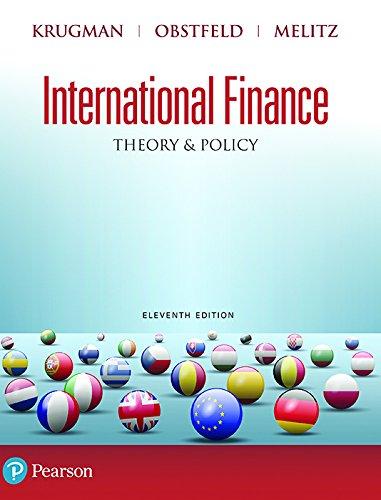 international finance theory and policy 11th edition paul r. krugman, maurice obstfeld, marc j melitz,