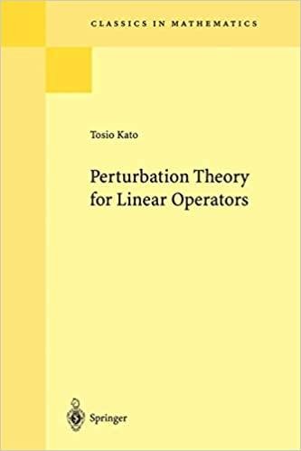perturbation theory for linear operators 1st edition tosio kato 354058661x, 978-3540586616