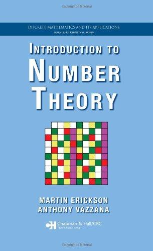 introduction to number theory 1st edition anthony vazzana, martin erickson, david garth 1584889373,