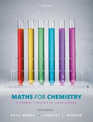 maths for chemistry 3rd edition paul monk 0198717326, 9780198717324