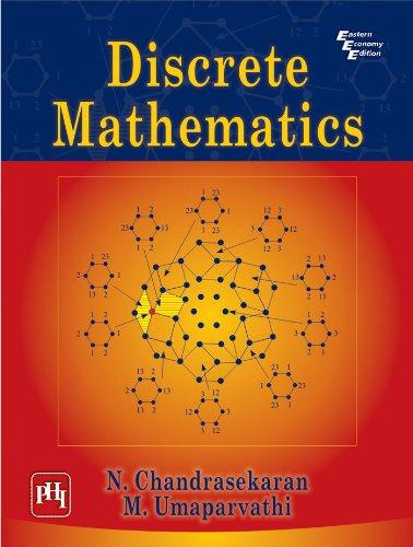discrete mathematics 1st edition n. chandrasekaran, m. umaparvathi 812033938x, 9788120339385