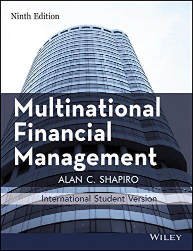 multinational financial management 9th international edition shapiro a.c. 8126536934, 9788126536931