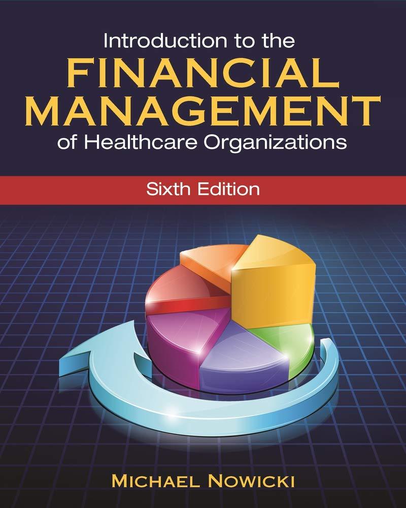 introduction to the financial management of healthcare organizations 6th edition michael nowicki 1567936695,