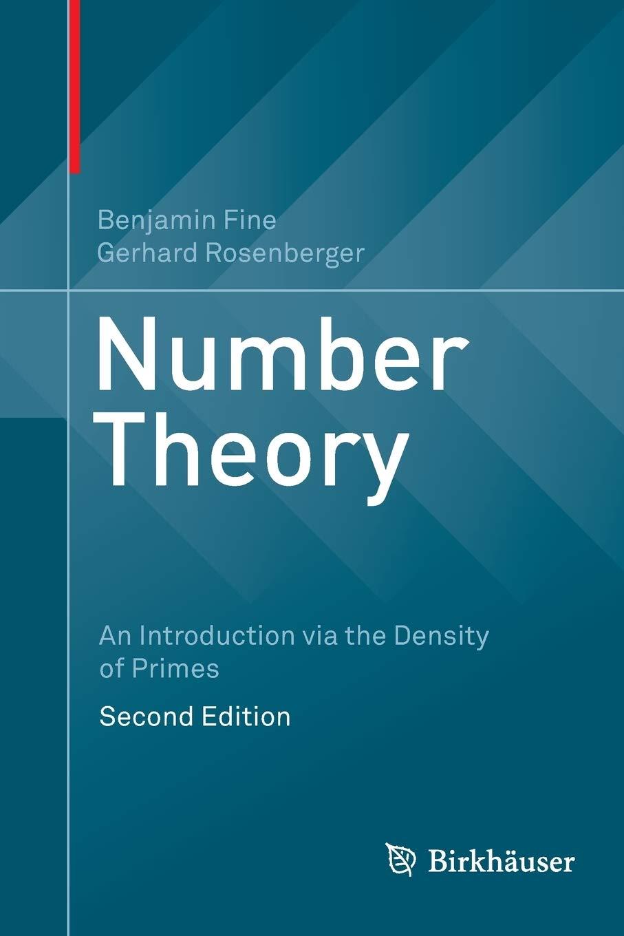 number theory 2nd edition benjamin fine, gerhard rosenberger 3319829319, 9783319829319