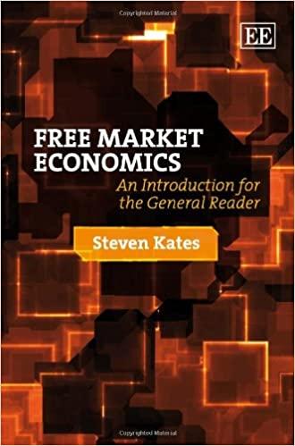 free market economics: an introduction for the general reader 1st edition steven kates 1845423224,