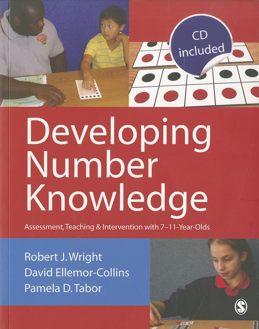 developing number knowledge assessment teaching and intervention with 7-11 year olds 1st edition robert j