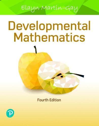 developmental mathematics 4th edition elayn martin gay 0134896017, 9780134896014