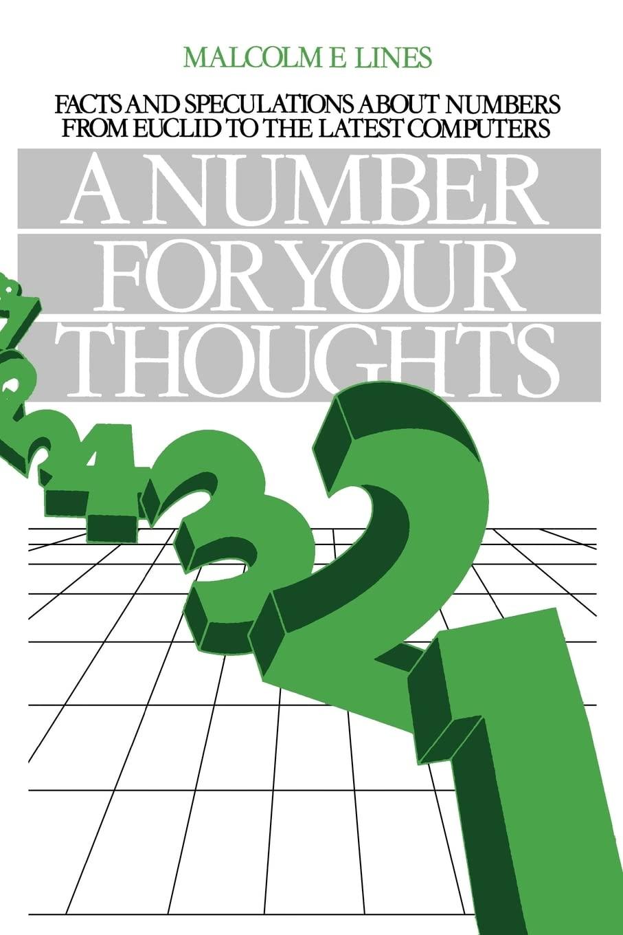a number for your thoughts 1st edition m. e. lines 0852744951, 9780852744956
