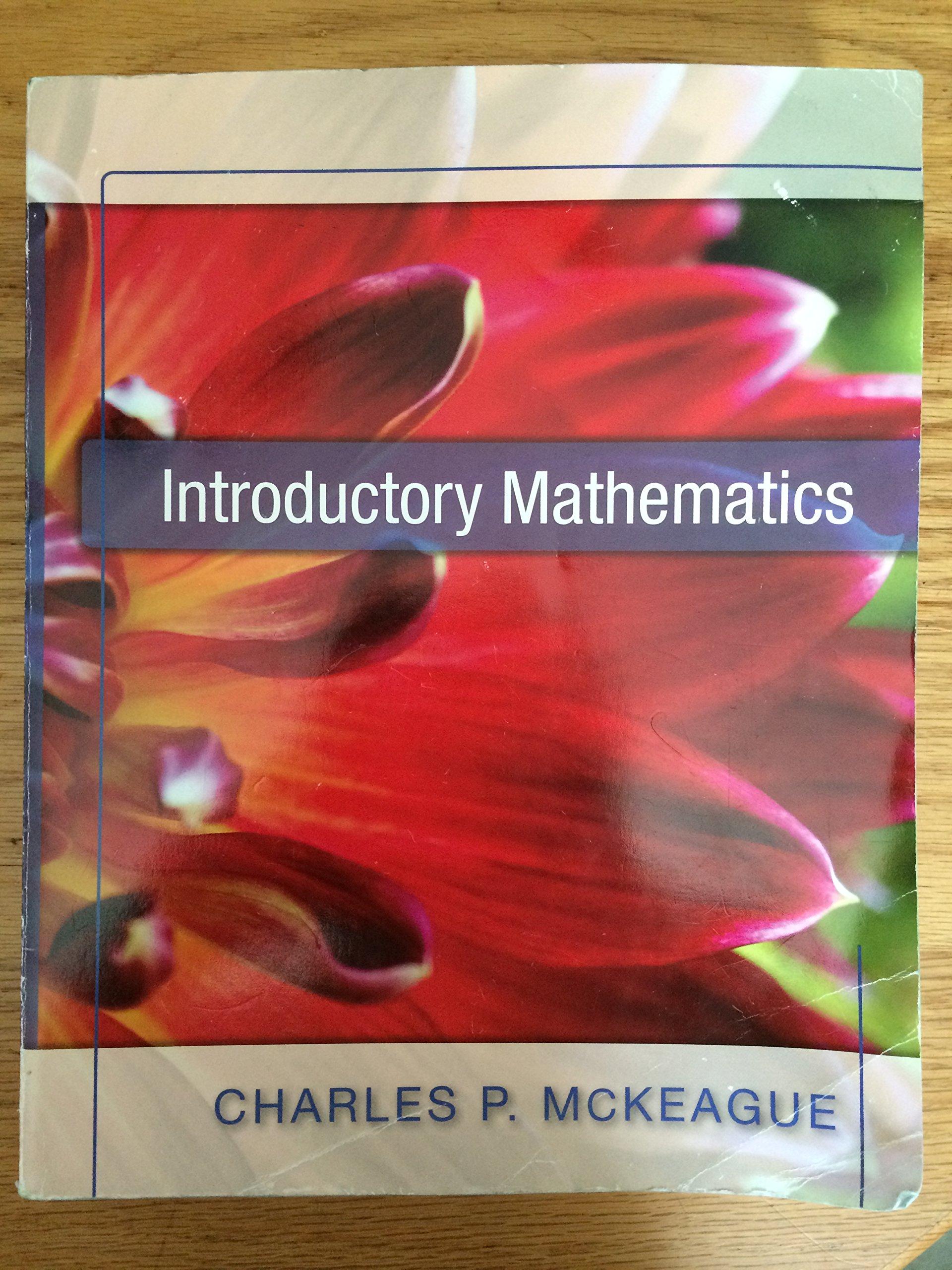 introductory mathematics 1st edition charles p. mckeague 1936368048, 9781936368044