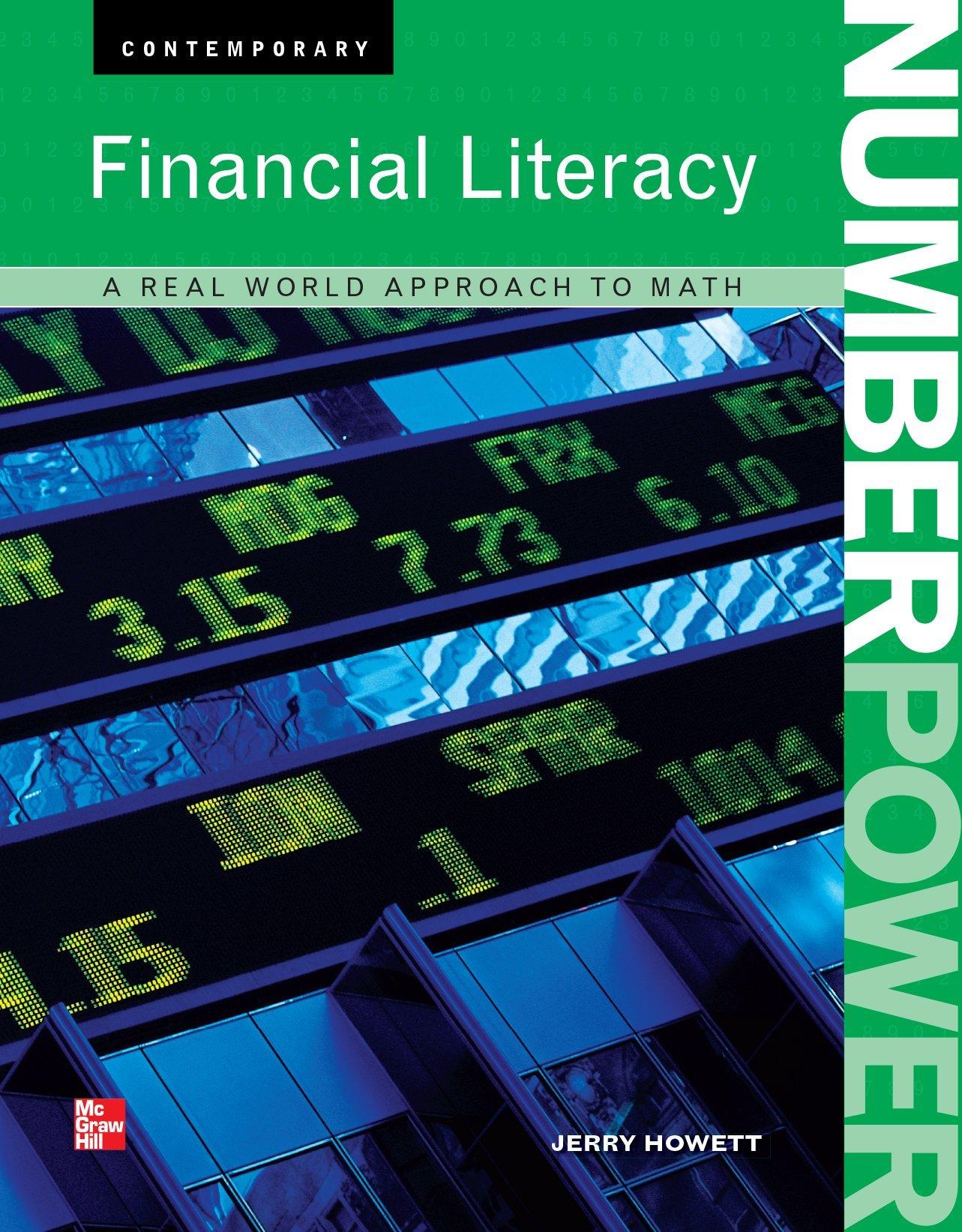 number power financial literacy 1st edition jerry howett 0076613488, 9780076613489