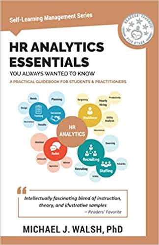 hr analytics essentials you always wanted to know 1st edition michael walsh 1636510345, 978-1636510347