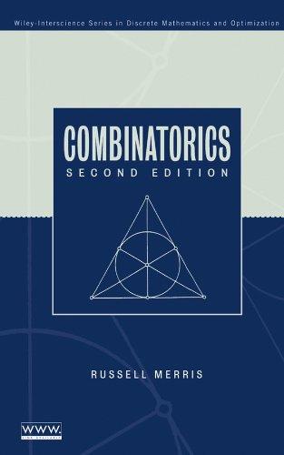 combinatorics 2nd edition russell merris 047126296x, 9780471262961