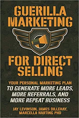 guerilla marketing for direct selling 1st edition james dillehay, jay conrad levinson, marcella vonn harting