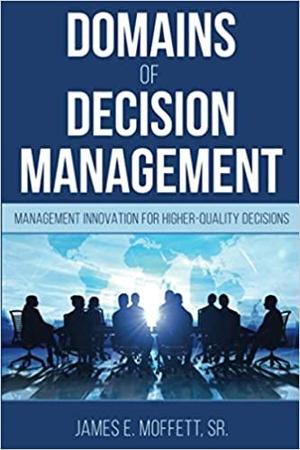 domains of decision management 1st edition james e moffett sr 1627877495, 978-1627877497