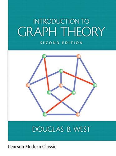 introduction to graph theory 2nd edition douglas west 0131437372, 9780131437371