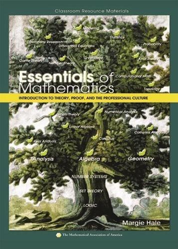 essentials of mathematics 1st edition margie hale 0883857294, 9780883857298