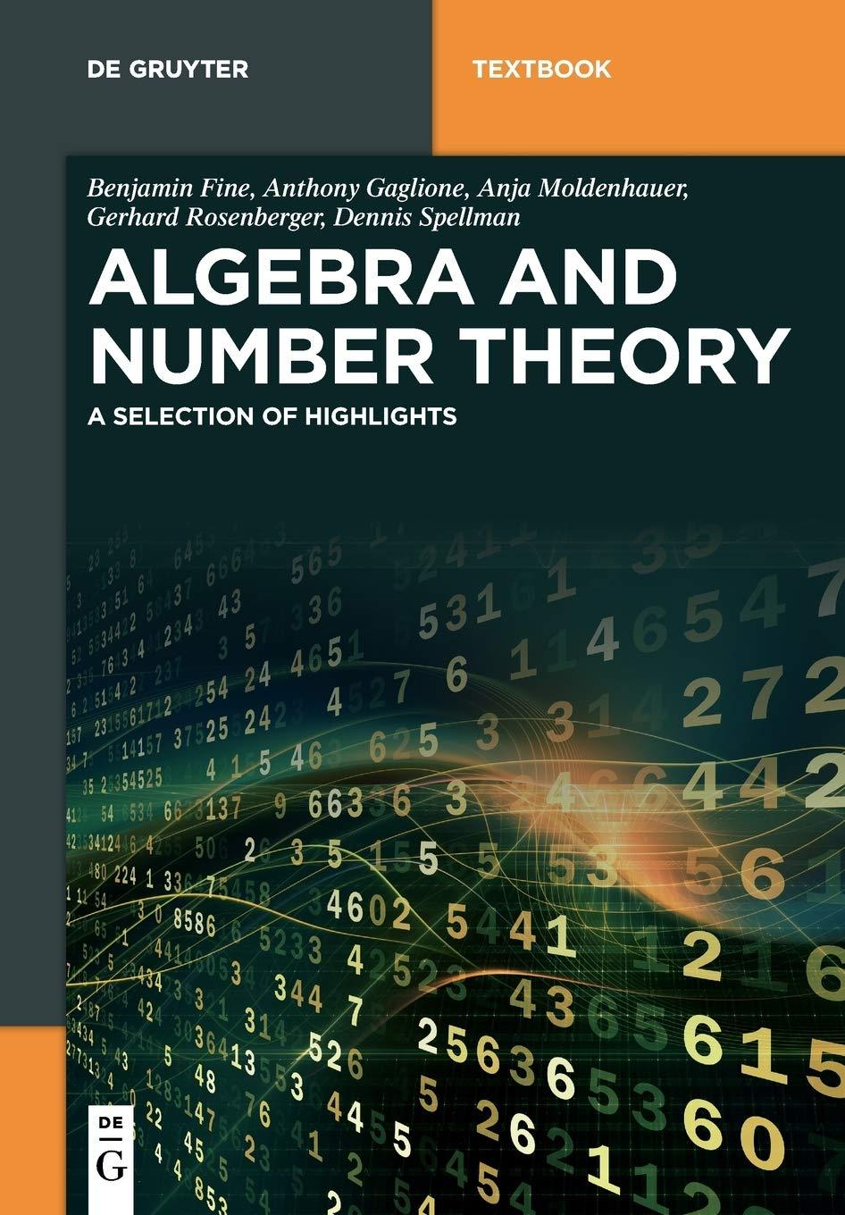 algebra and number theory 1st edition benjamin fine 3110515849, 9783110515848