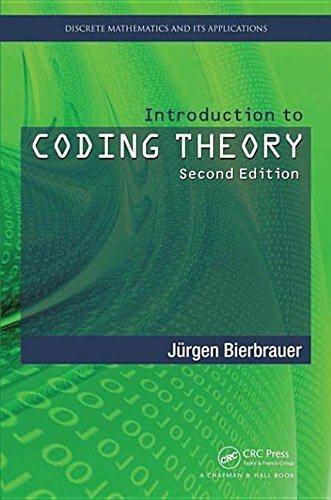 introduction to coding theory 2nd edition jurgen bierbrauer 1032477199, 9781032477190