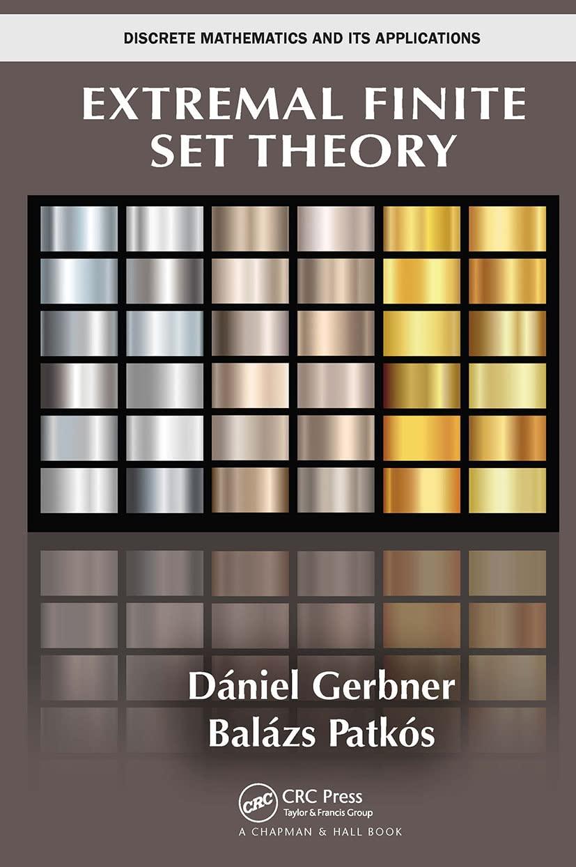 extremal finite set theory 1st edition daniel gerbner, balazs patkos 1032476001, 9781032476001