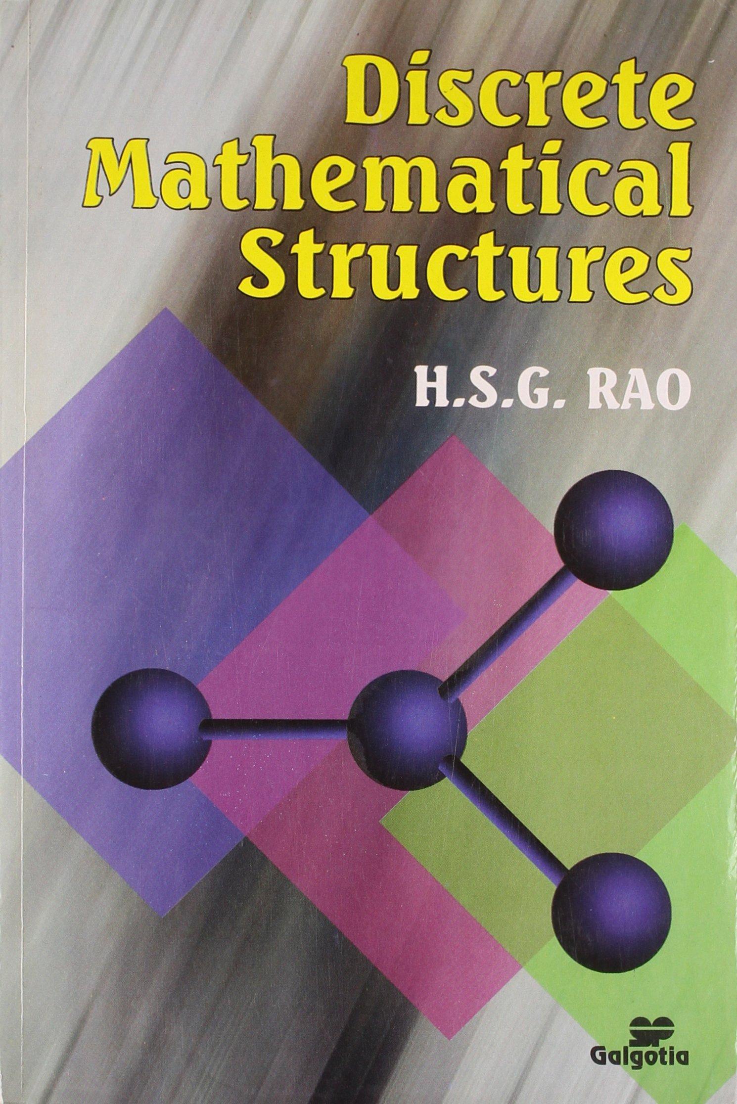 discrete mathematical structures 1st edition h.s.g rao 8175154632, 9788175154636