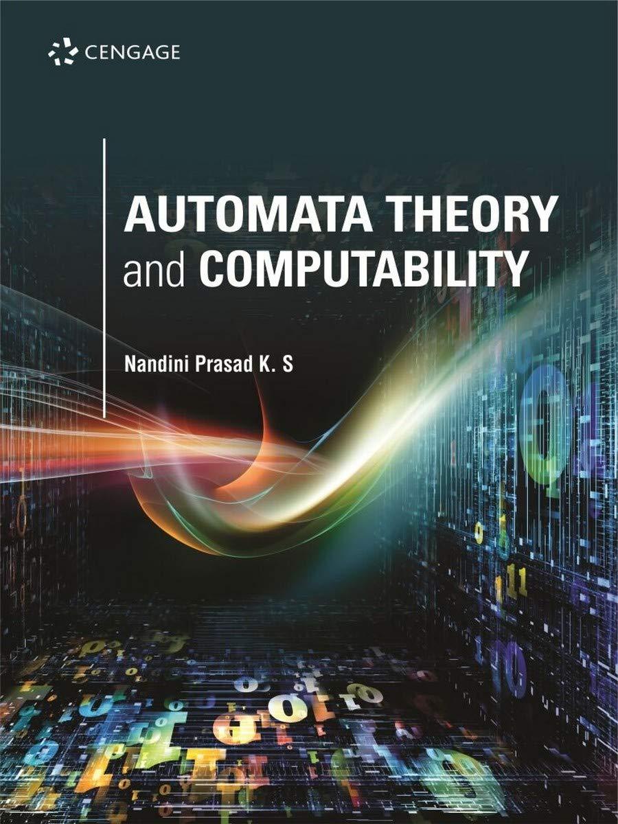 automata theory and computability 1st edition nandini prasad k.s. 9386668483, 9789386668486