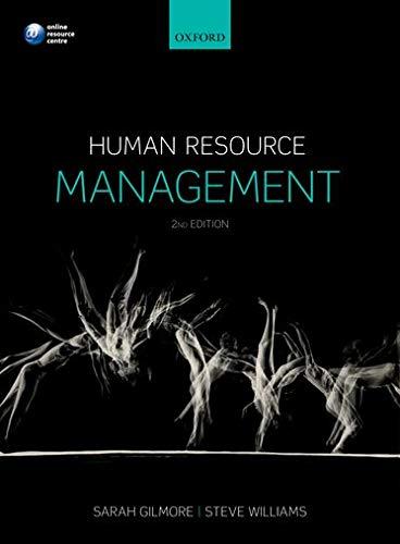 human resource management 2nd edition sarah gilmore, steve williams 0199605483, 978-0199605484
