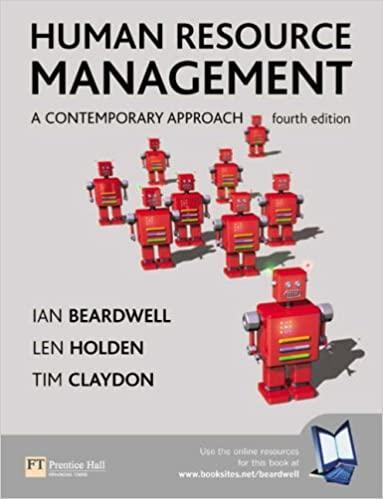 human resource management a contemporary approach 4th edition ian beardwell 0273679112, 978-0273679110
