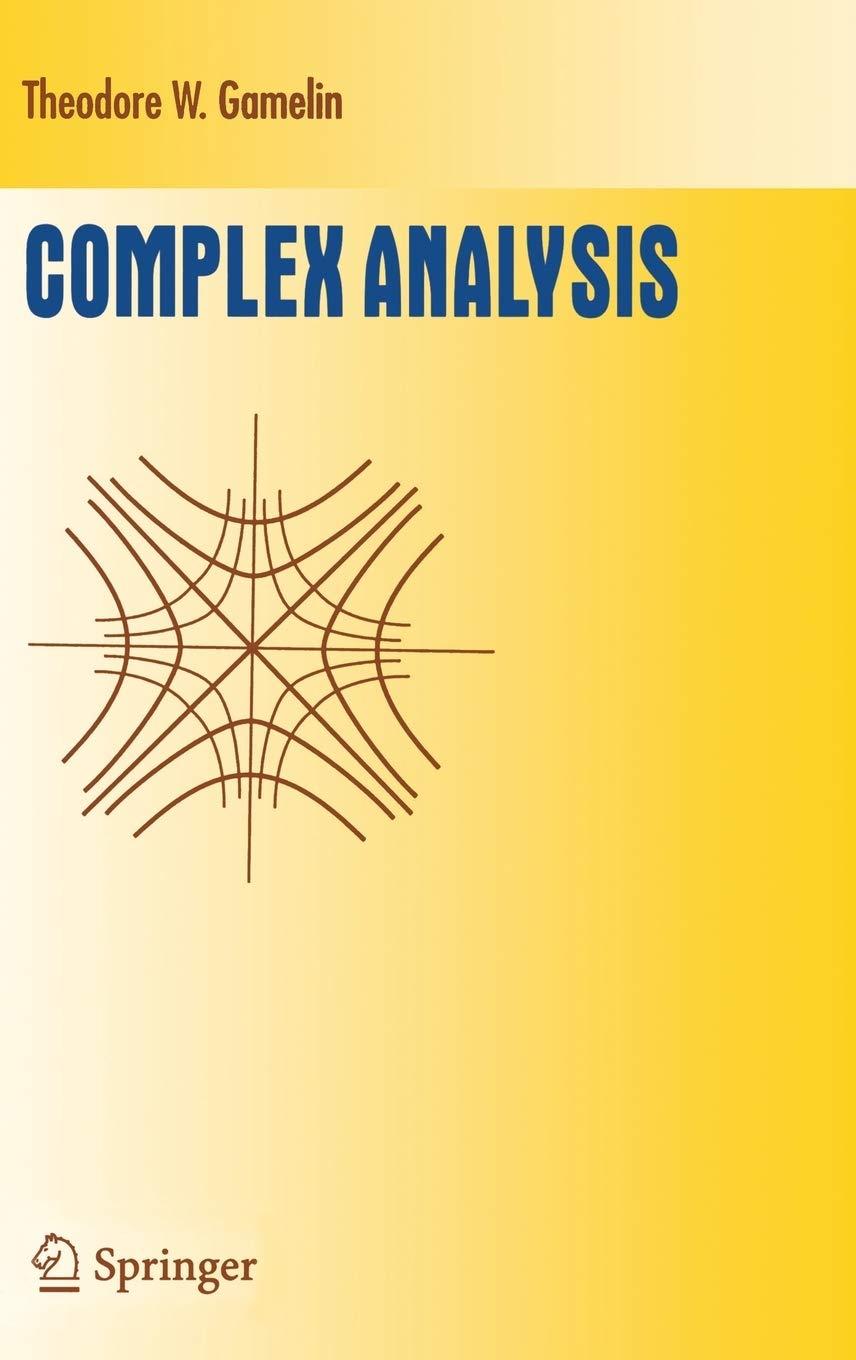 complex analysis 1st edition theodore w. gamelin 0387950931, 9780387950938
