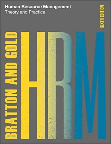 human resource management theory and practice 6th edition john bratton, jeff gold 1137572590, 978-1137572592