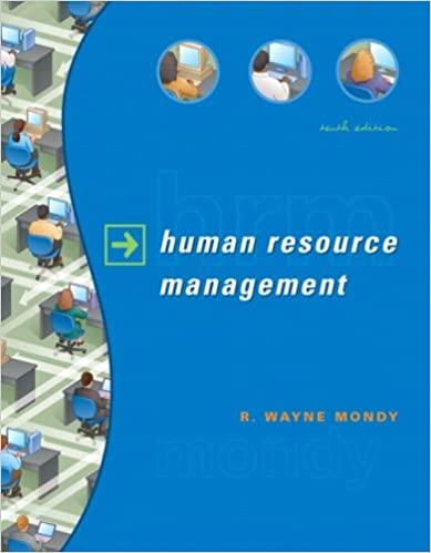 human resource management 10th edition r. wayne mondy, judy bandy mondy 0132225956, 978-0132225953