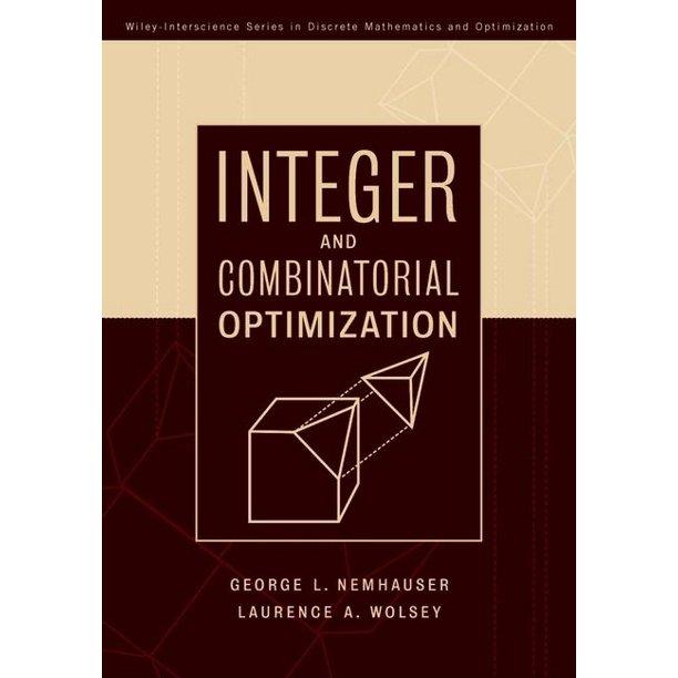integer and combinatorial optimization 1st edition laurence a. wolsey 0471359432, 9780471359432