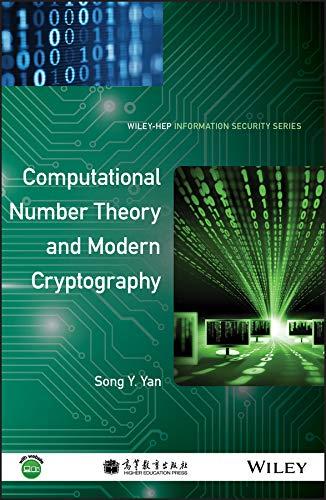 computational number theory and modern cryptography 1st edition song y. yan 1118188586, 9781118188583