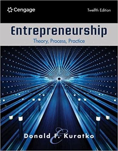 entrepreneurship theory process practice 12th edition donald f. kuratko 0357899504, 978-0357899502