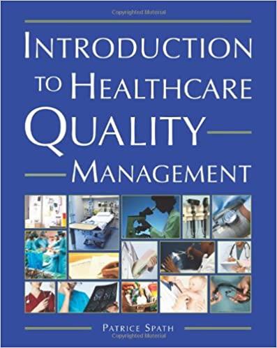 introduction to healthcare quality management 1st edition patrice spath 1567933238, 978-1567933239