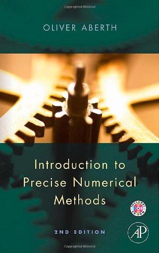 introduction to precise numerical methods 2nd edition oliver aberth 0123738598, 9780123738592