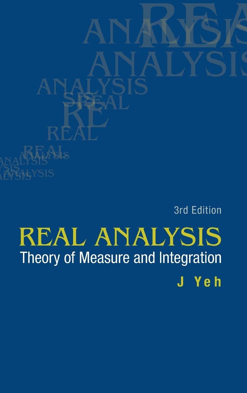 real analysis 3rd edition j yeh 9814578533, 9789814578530