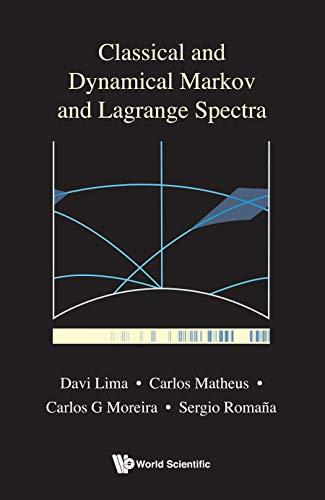 classical and dynamical markov and lagrange spectra 1st edition davi lima, carlos matheus, carlos g moreira,
