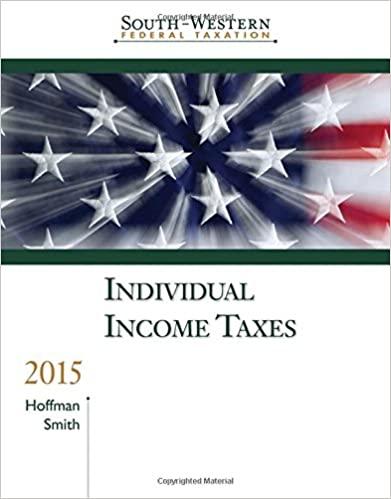 south-western federal taxation 2015 individual income taxes 38th edition william h. hoffman, james e. smith