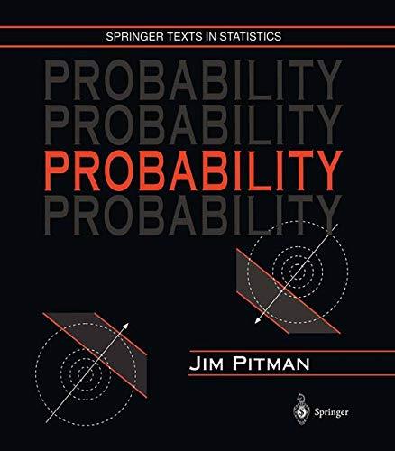 probability 1st edition jim pitman 0387979743, 9780387979748