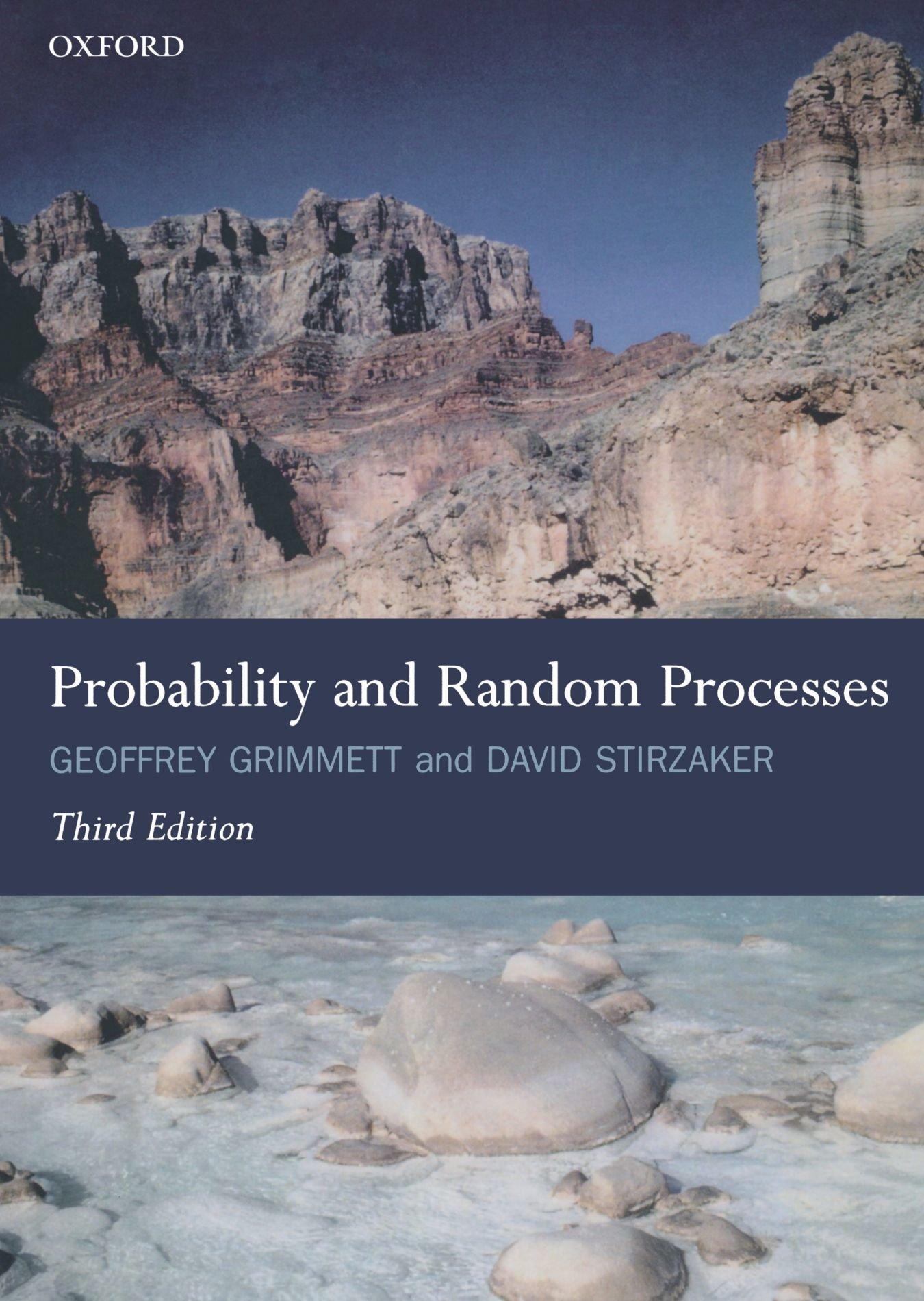 probability and random processes 3rd edition geoffrey r. grimmett, david r. stirzaker 0198572220, 978019857222