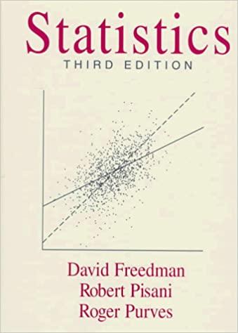 statistics 3rd edition david freedman 0393970833, 9780393970838