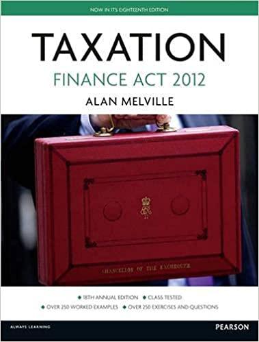 taxation finance act 2012 2012 edition alan melville 0273773011, 978-0273773016