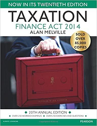 taxation finance act 2014 20th edition alan melville 1292017600, 978-1292017600