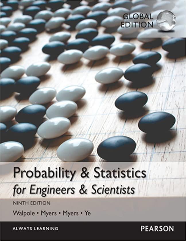 probability and statistics for engineers and scientists 9th global edition ronald e. walpole, raymond myers,