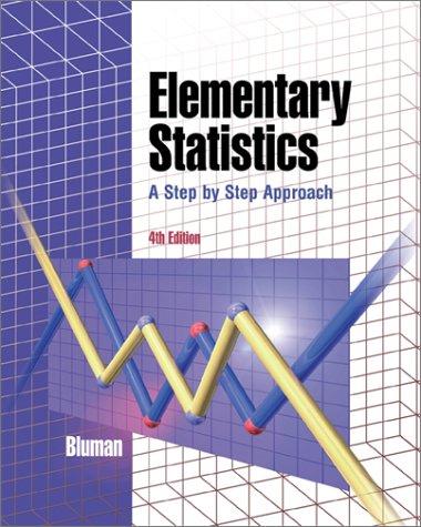 elementary statistics 4th edition allan g. bluman 0072316942, 9780072316940