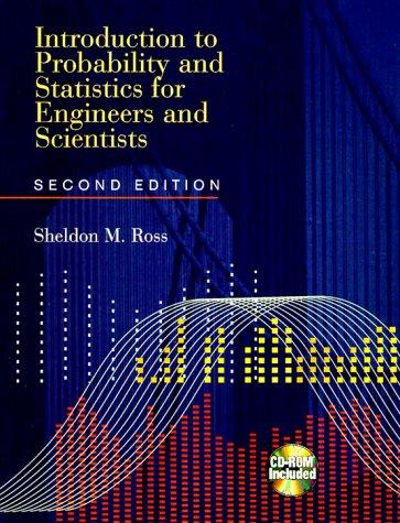 introduction to probability and statistics for engineers and scientists 2nd edition sheldon m. ross