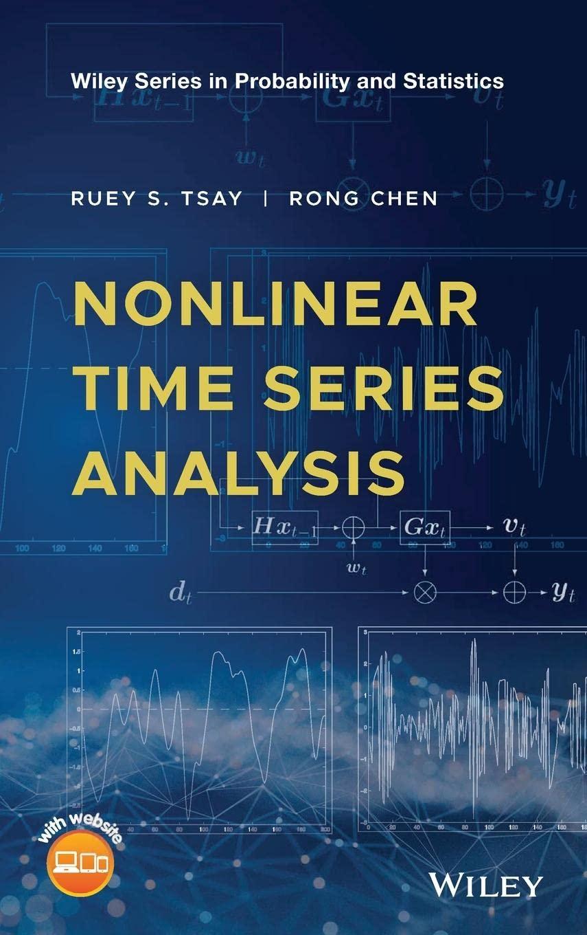 nonlinear time series analysis 1st edition ruey s. tsay, rong chen 1119264057, 9781119264057