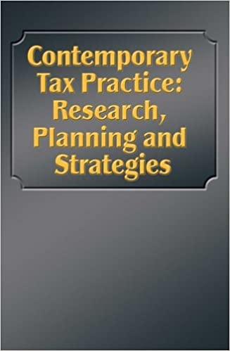 contemporary tax practice research planning and strategies 1st edition john o. everett, cherie hennig, nancy