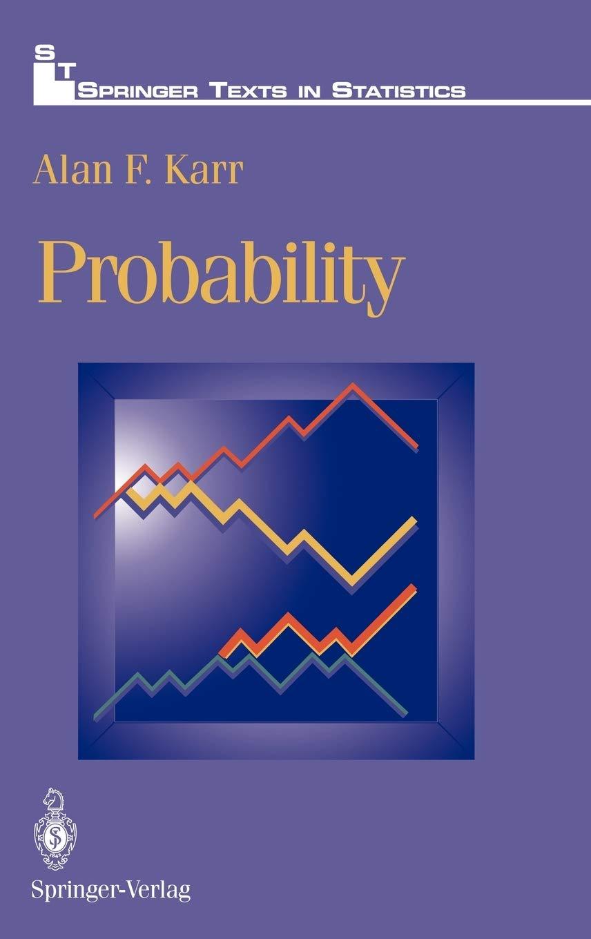 probability 1st edition alan f. karr 0387940715, 9780387940717