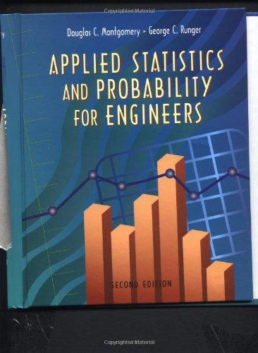 applied statistics and probability for engineers 2nd edition douglas c. montgomery, george c. runger